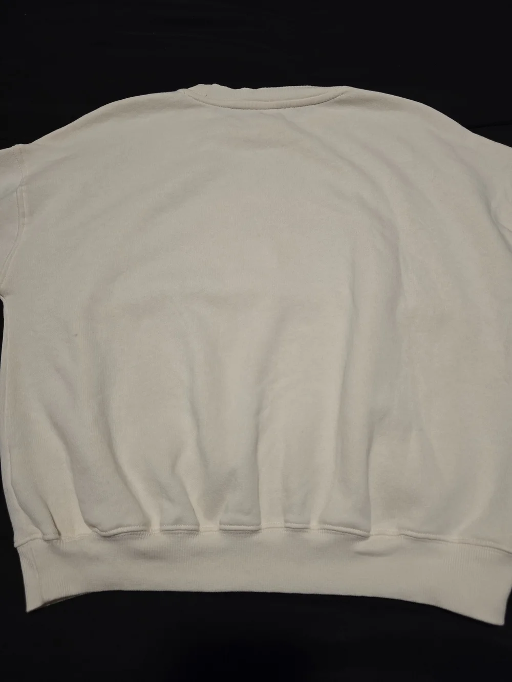 Old Navy Girls Graphic Fleece Sweatshirt Pink Cake Crew Neck Cream Size L 10-12